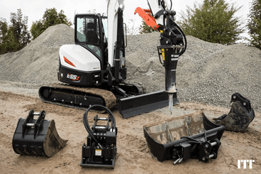 Mini pelle Bobcat E55 - 4