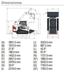 Mini chargeuse Bobcat T590E - 6