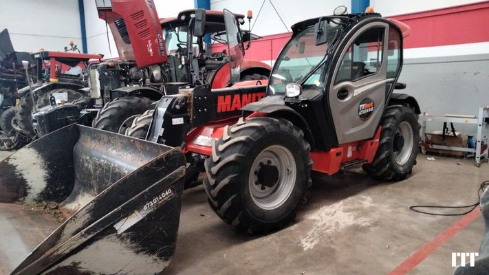 Chariot élévateur télescopique Manitou MLT 733-115 D - 1