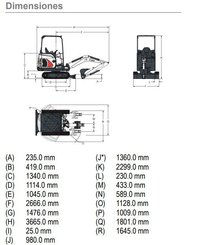 Mini pelle Bobcat E17 - 8