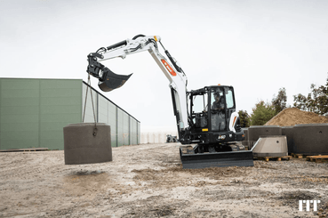 Pelle sur chenilles Bobcat E60 - 5