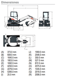 Mini pelle Bobcat E50 - 7