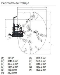 Mini pelle Bobcat E10 - 4