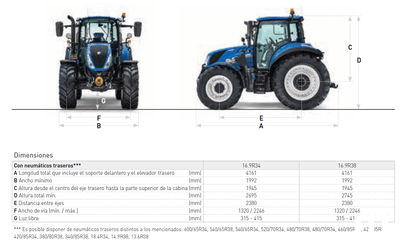 Tracteur agricole New Holland T5.120 EC - 2